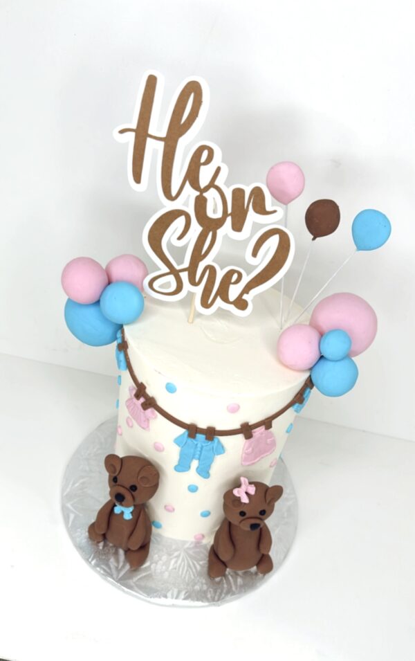 Baby Shower Cake - Image 2