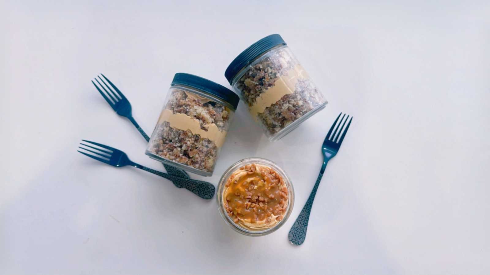 Marble Cake Jar